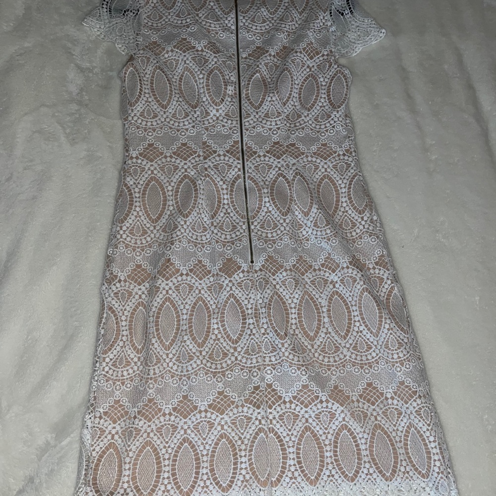 White Graduation Dress